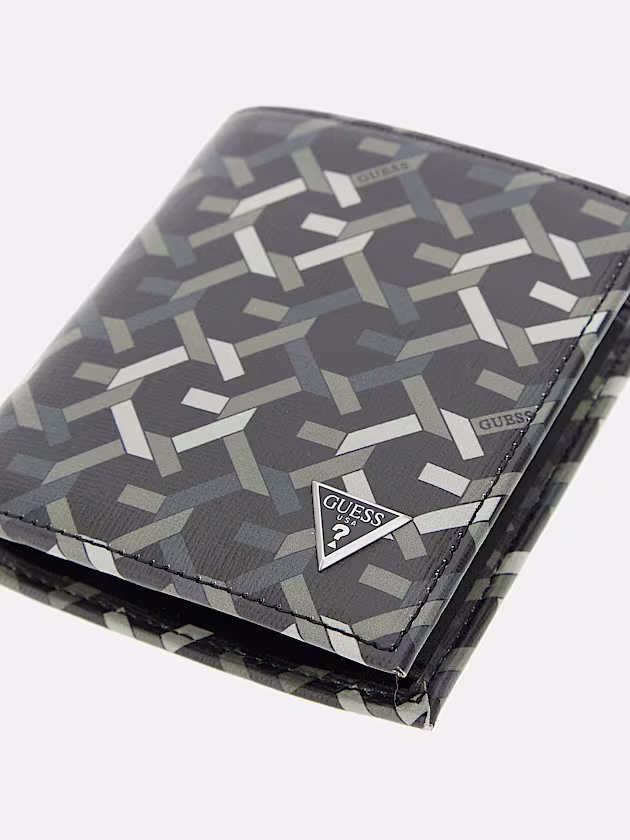 Madrid G-Wave print wallet - GUESS