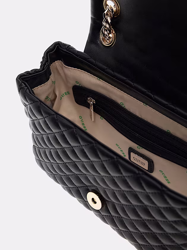 Eco Rianee quilted mini crossbody - GUESS