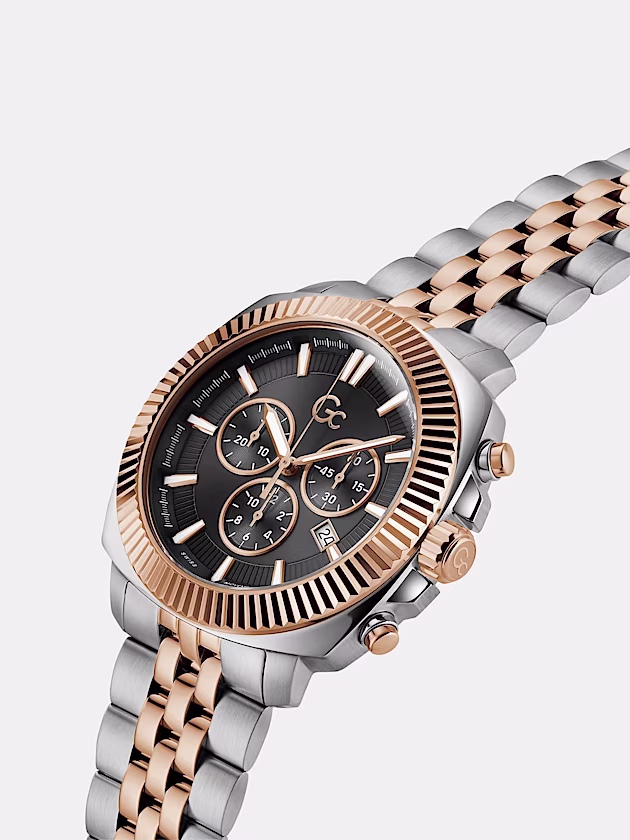 GC multi-function watch in stainless steel - GUESS