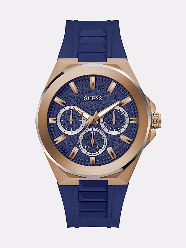 Silicone multi-function watch - GUESS