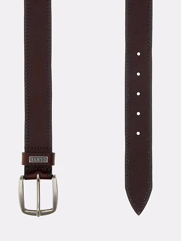 Leather belt - GUESS