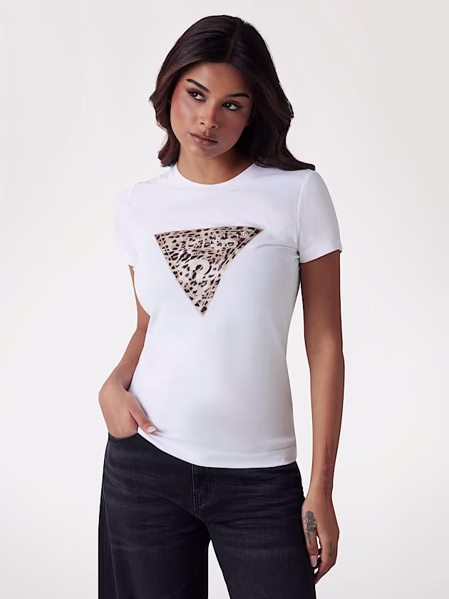 Triangle logo T-shirt - GUESS