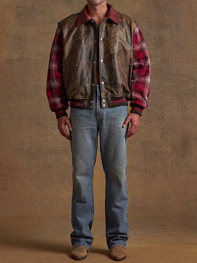 Bomber Leather jacket - GUESS