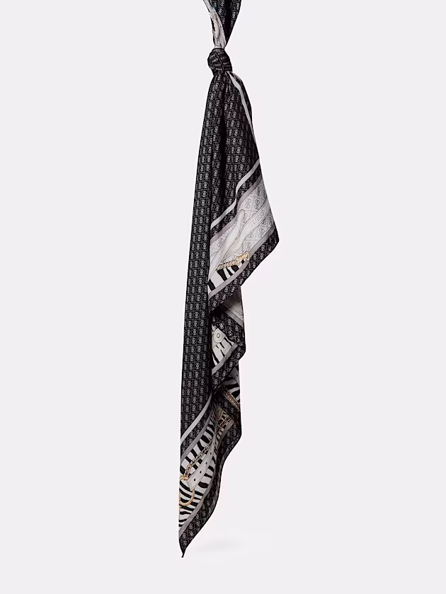 Zamira Animalier 4G Logo Foulard - GUESS