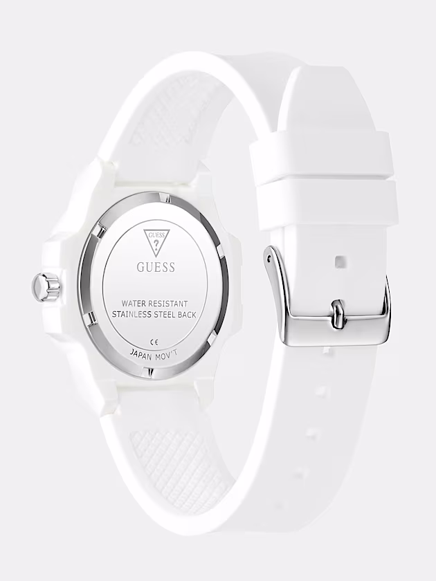 Silicone analogue watch 34 mm - GUESS