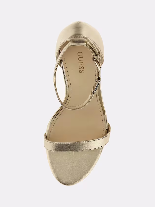 Kabail genuine leather sandals - GUESS