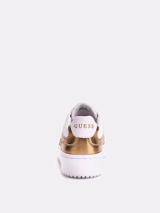 Miriam triangle logo sneaker - GUESS