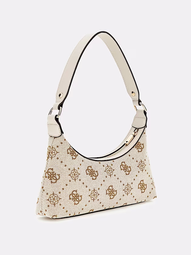 Neda 4G Peony Logo Shoulder Bag - GUESS