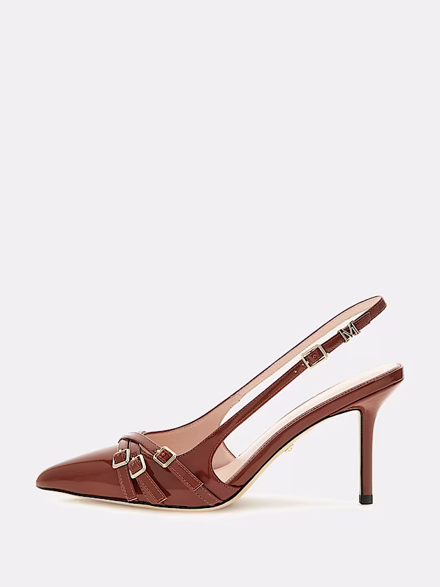 Marciano leather slingbacks - GUESS