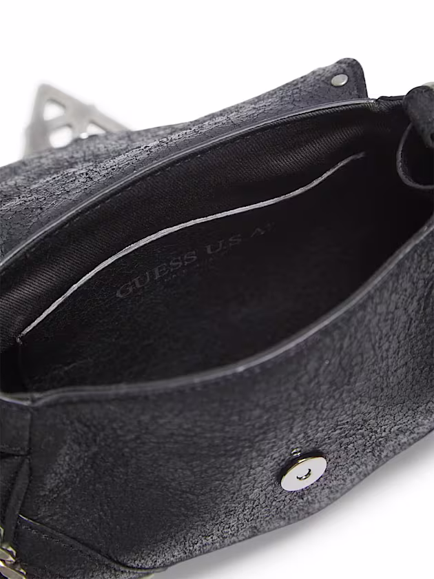 Genuine leather bag - GUESS