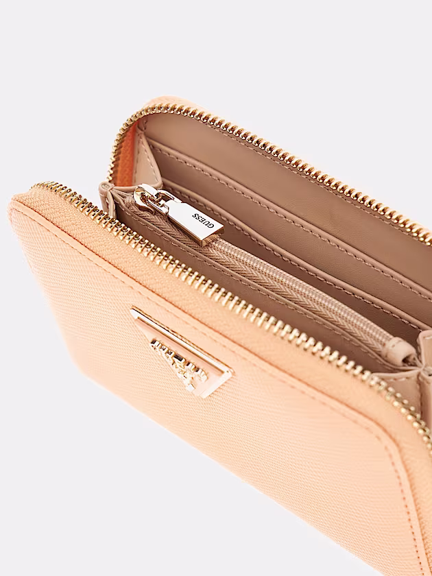 Laurel saffiano mini wallet - GUESS