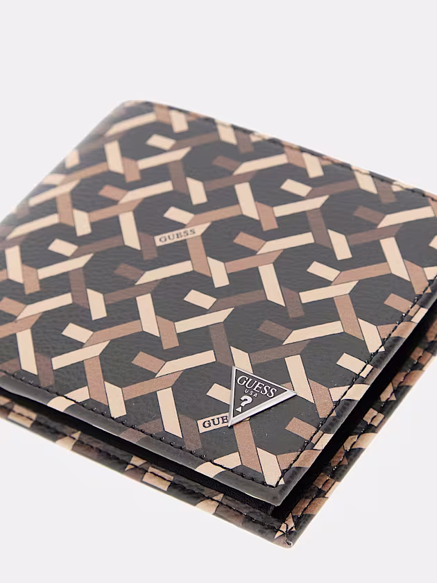 Madrid logo wallet - GUESS