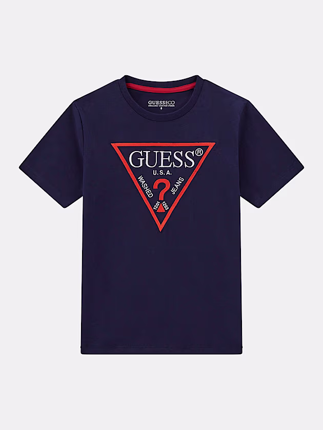 Front triangle logo t-shirt - GUESS