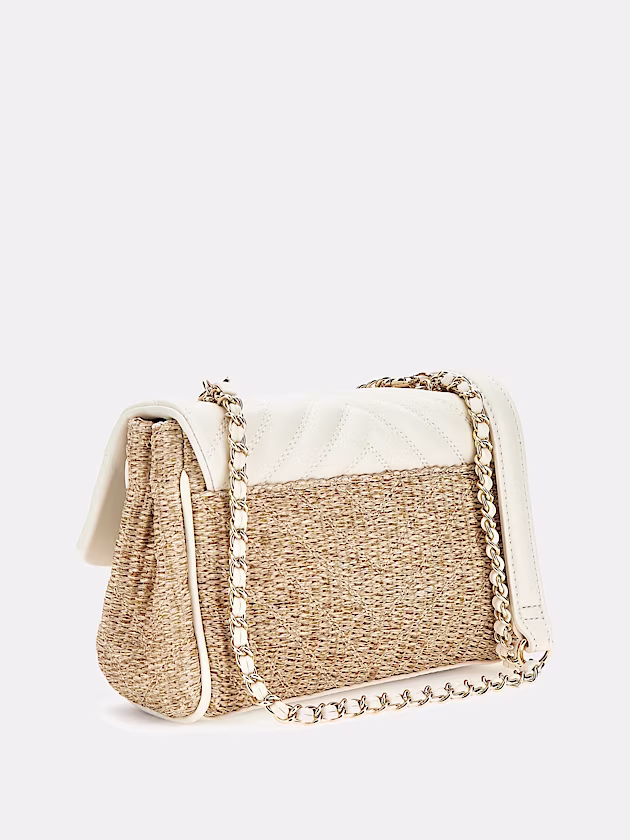Straw crossbody bag - GUESS