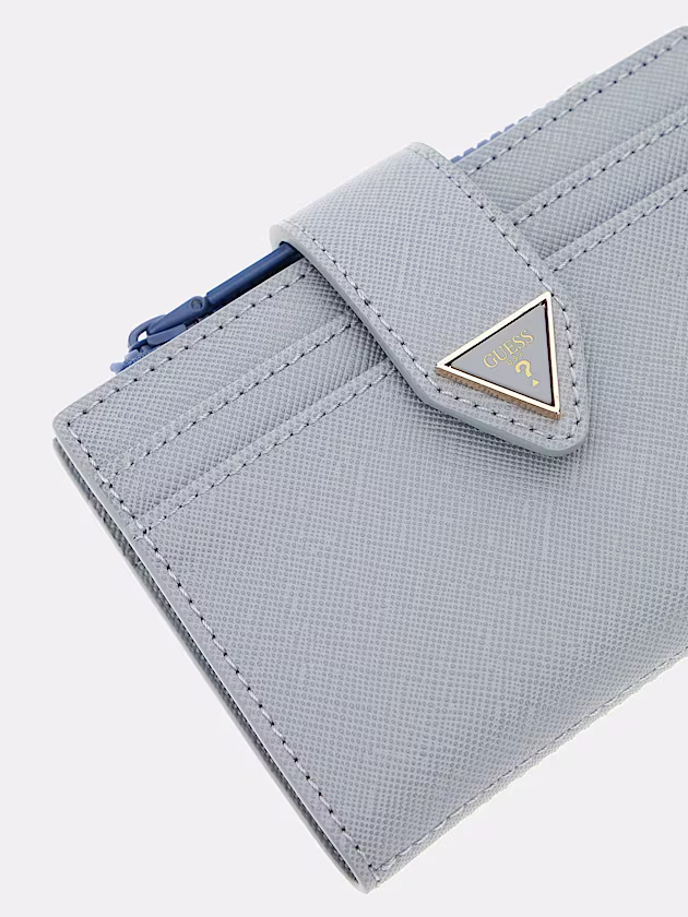 Saffiano Credit Card Holder - GUESS