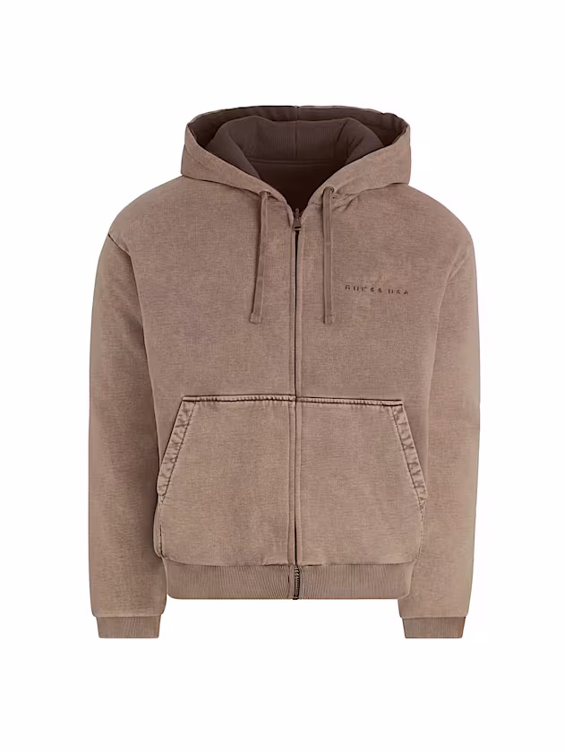 Hooded zip sweatshirt - GUESS