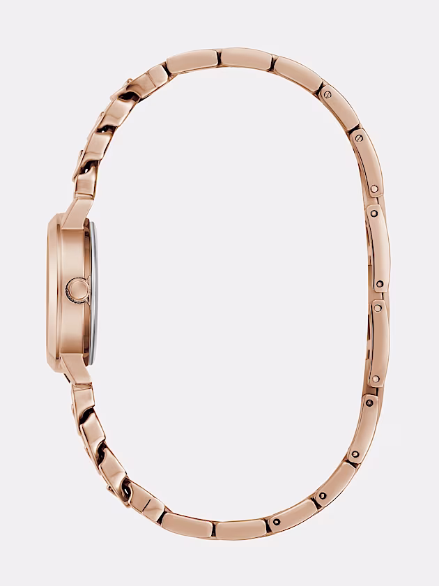 Analogue watch in recycled steel 25 mm - GUESS