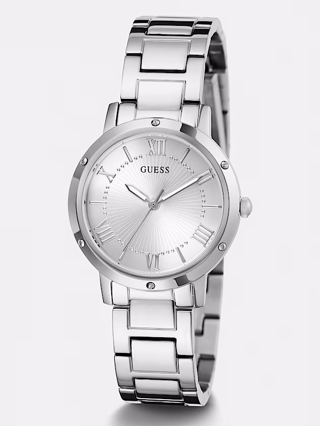 Stainless steel analogue watch - GUESS