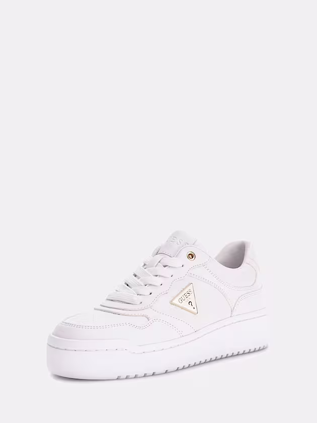 Miriam triangle logo sneaker - GUESS