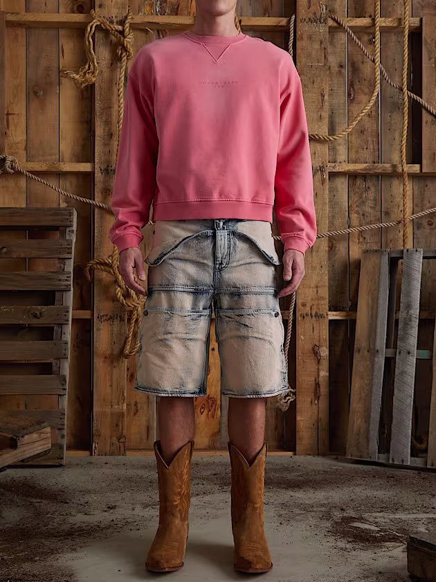 Distressed sweatshirt - GUESS