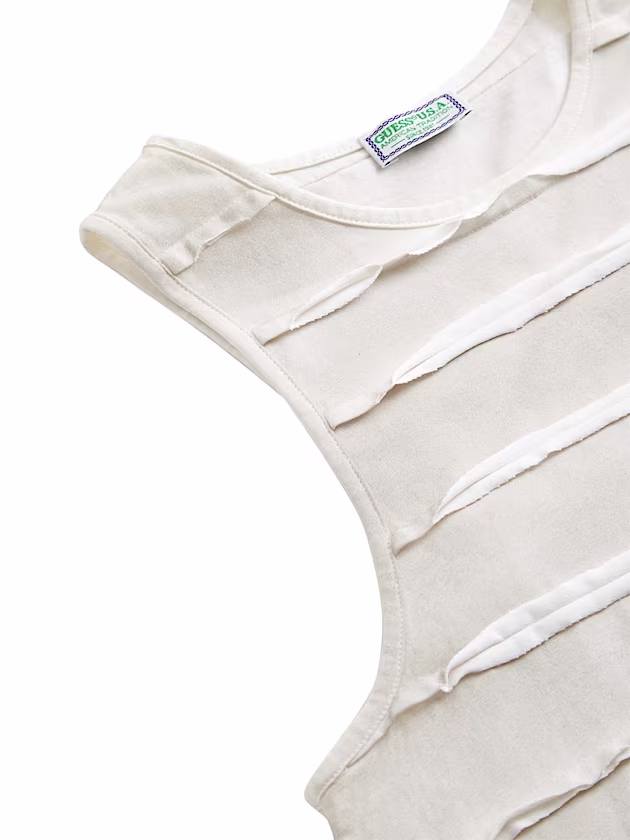 Reverse seam tank top - GUESS