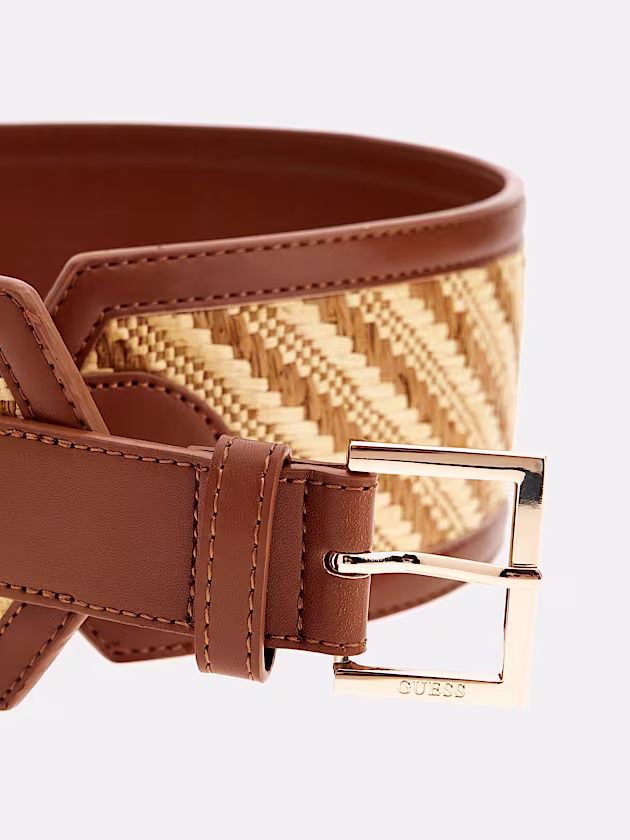 Simona raffia belt - GUESS