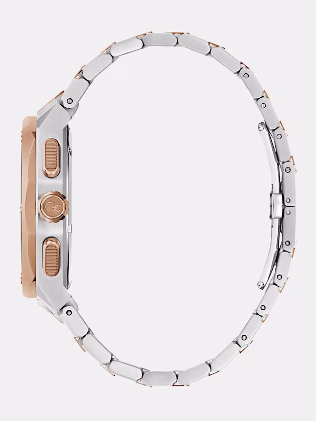 Gc steel chronograph watch - GUESS