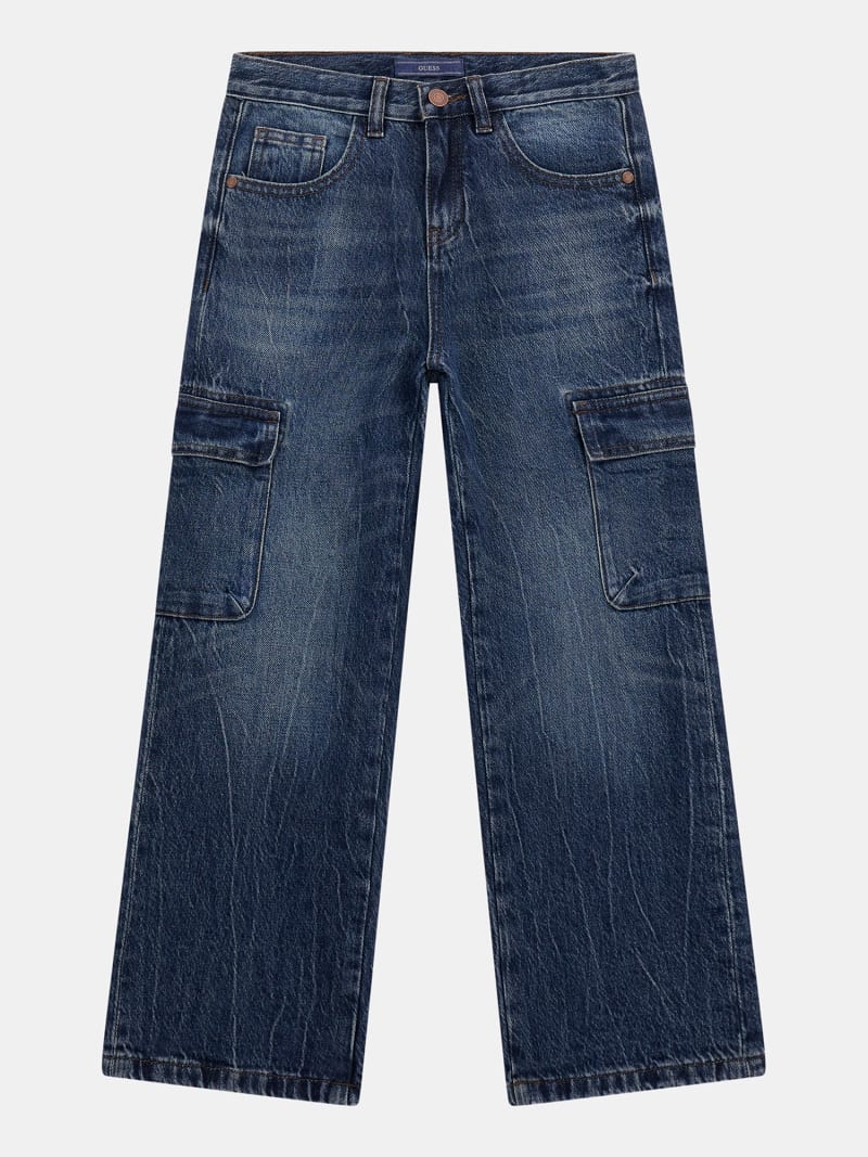 Wide leg cargo jeans - GUESS