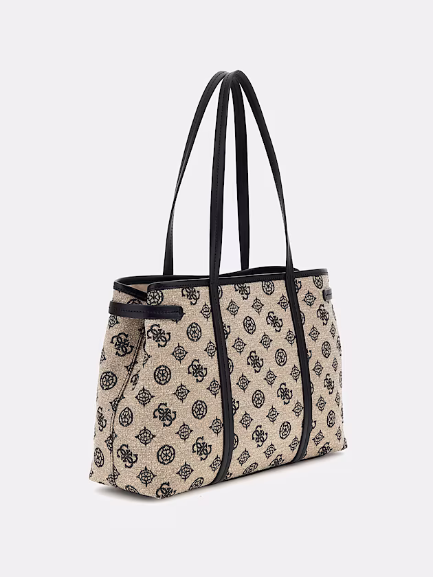 Beyza 4G peony logo shopper - GUESS