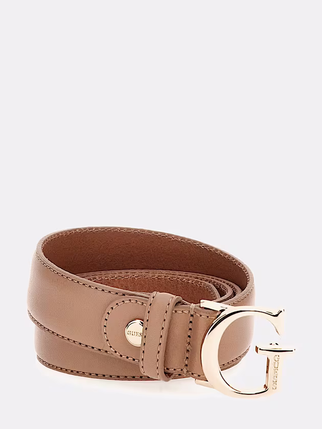 Real Leather Belt - GUESS