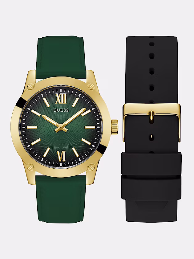 Analogue watch with interchangeable strap - GUESS