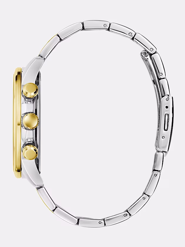 Stainless Steel analogue watch 44 mm - GUESS