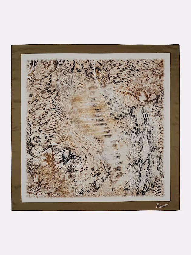 Marciano printed twill scarf - GUESS