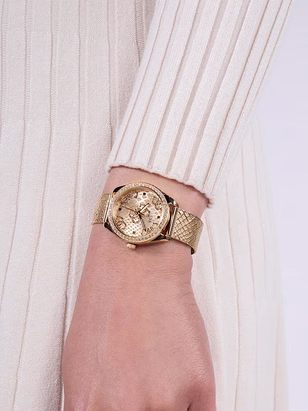 Crystal analogue watch - GUESS