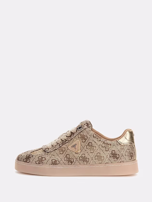 Jazlie 4G peony logo sneaker - GUESS