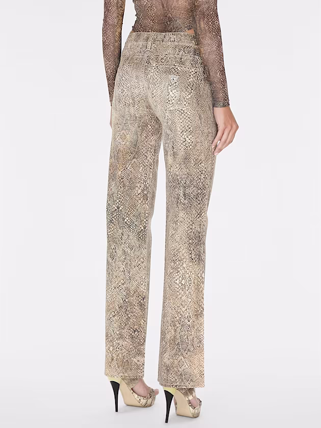 Mid rise straight denim pant - GUESS