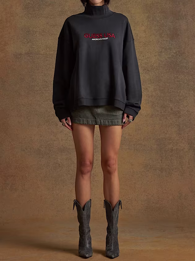 Real leather stiletto boots - GUESS