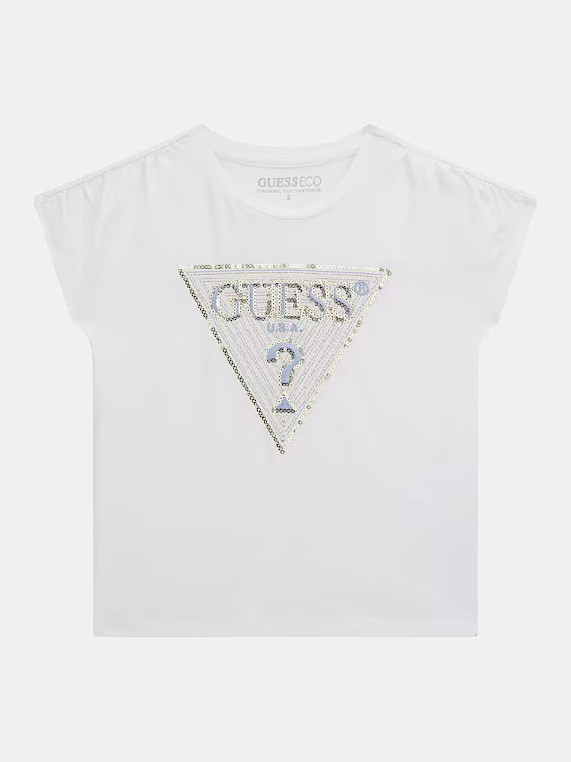 Sequins logo t-shirt - GUESS