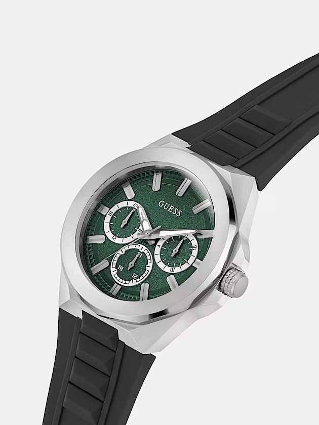 Silicone multi-function watch - GUESS