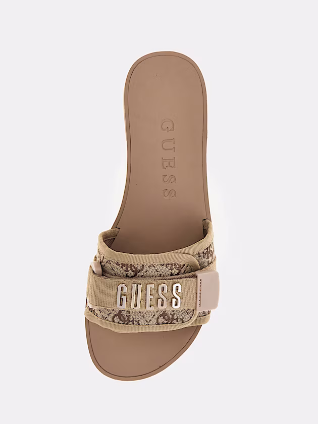 Elyze 4G logo sandal - GUESS