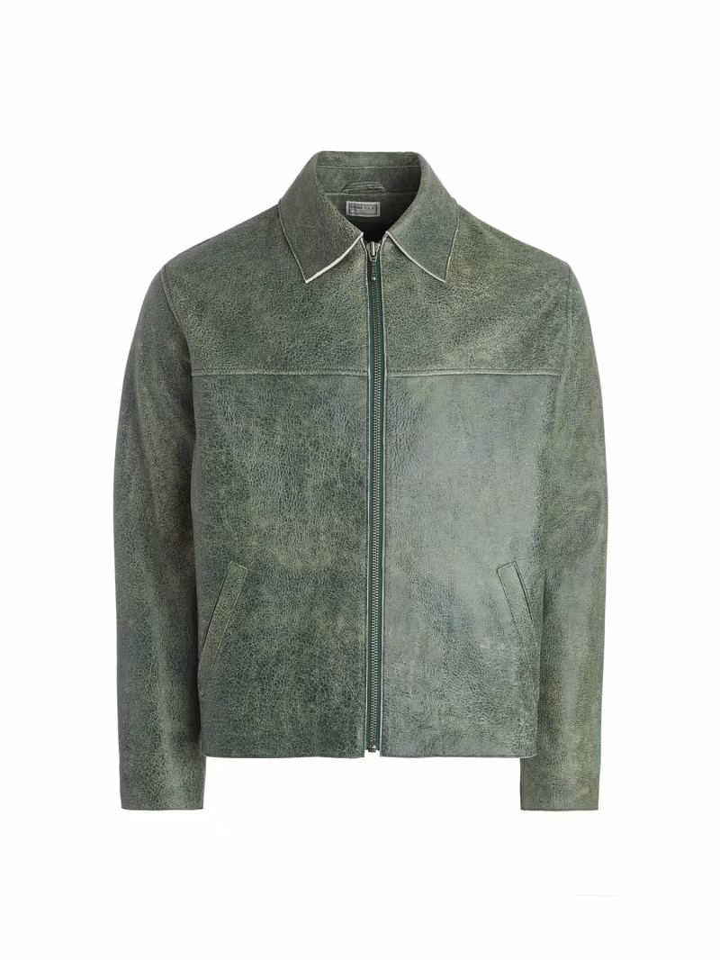 Genuine leather jacket - GUESS