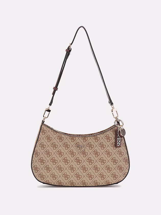 Noelle 4G logo shoulder bag - GUESS