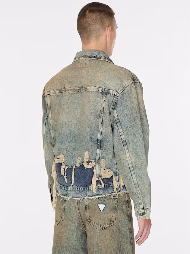 Regular fit denim jacket - GUESS