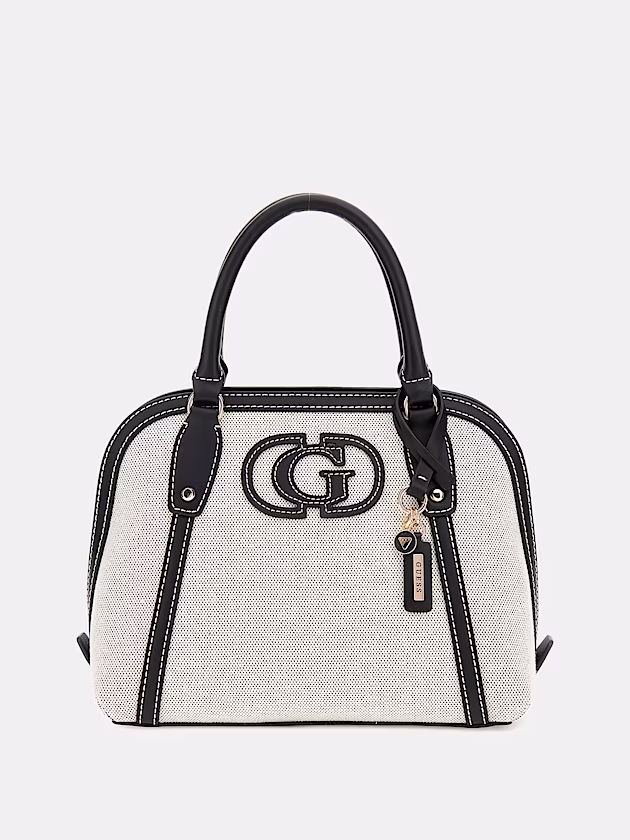 Sebina logo-detail charm handbag - GUESS