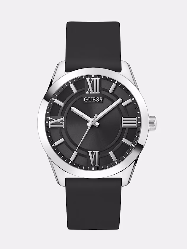 Silicone analogue watch 44 mm - GUESS