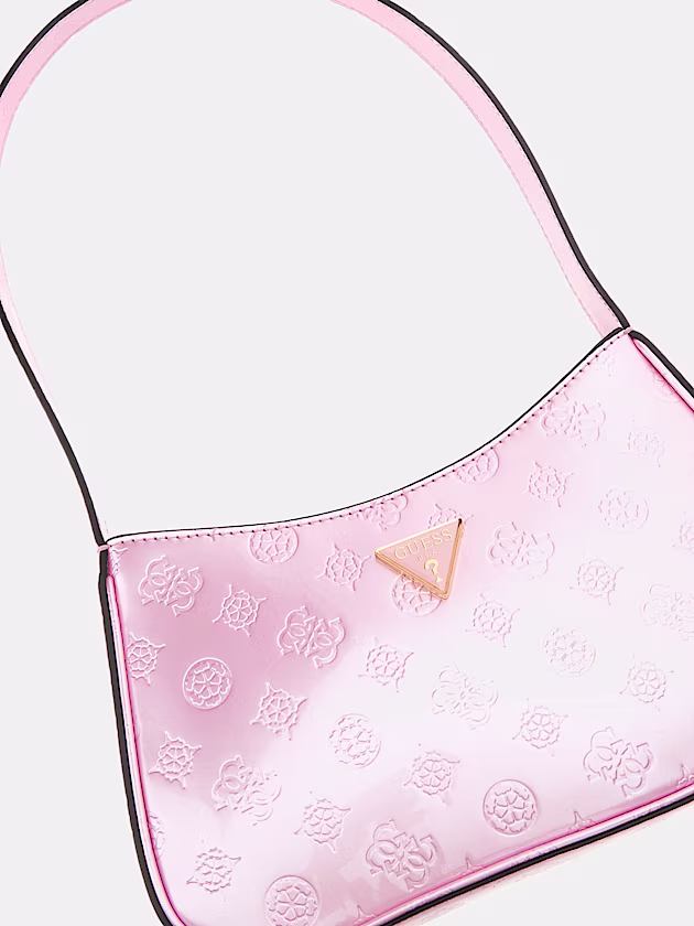 Arnela 4G Peony Logo Shoulder Bag - GUESS
