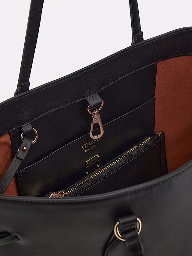 Florence genuine leather shoulder bag - GUESS