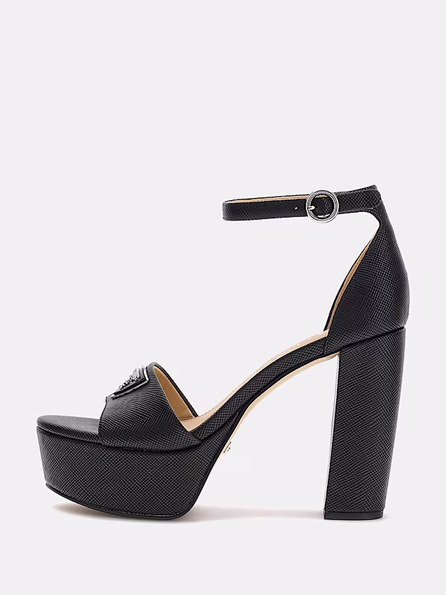 Seton Triangle Logo Sandal - GUESS