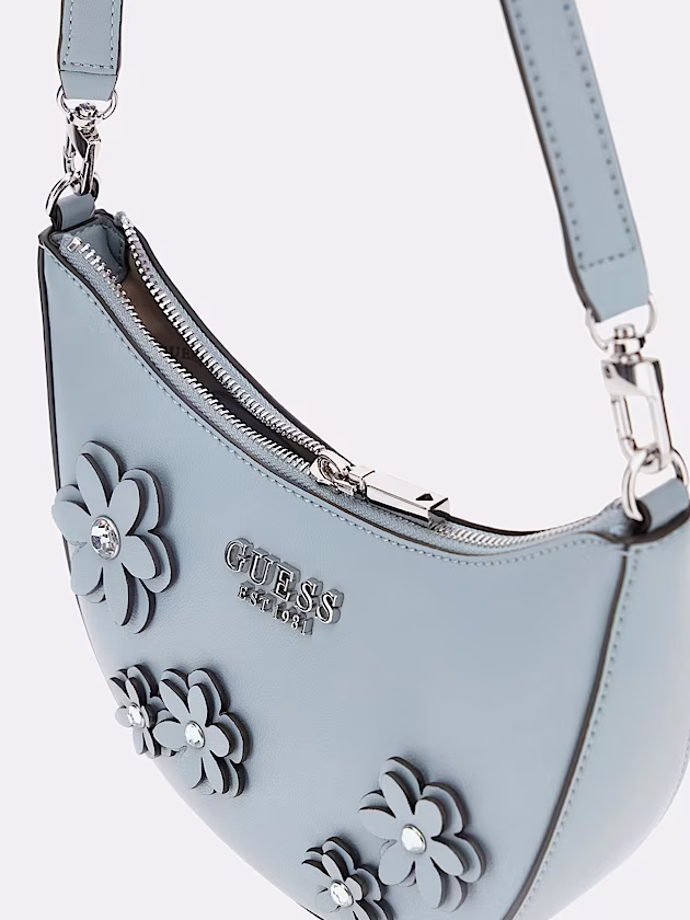 Zaria Floral Mini Shoulder Bag - GUESS