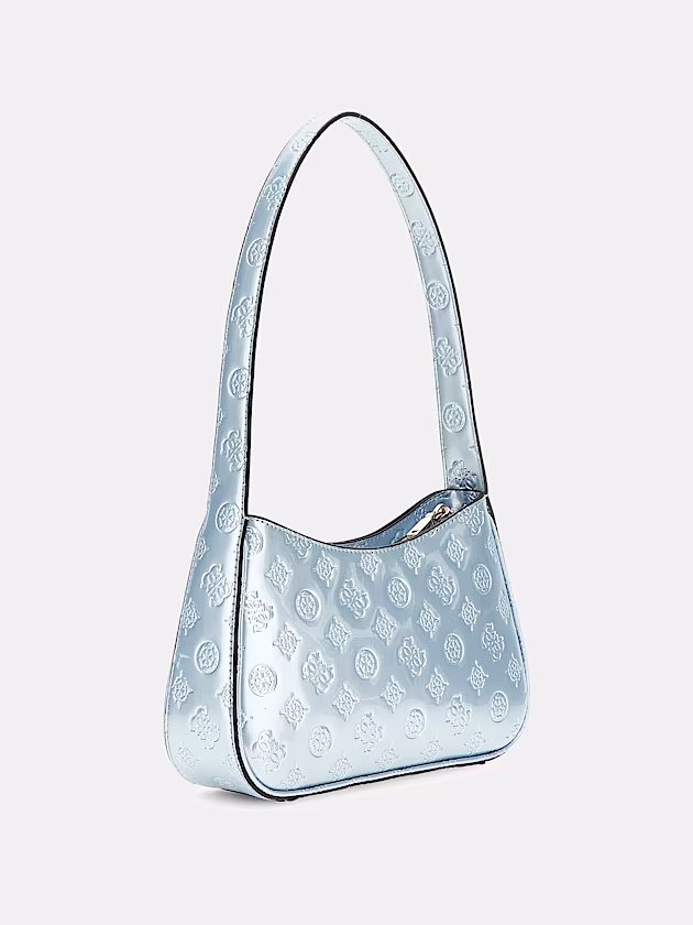 Arnela 4G Peony Logo Shoulder Bag - GUESS